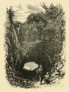 'Cave at Pegwell Bay', 1898. Creator: Unknown.