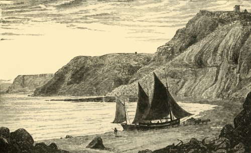'Cliffs near Whitby', 1898. Creator: Unknown.