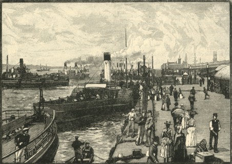 'George's Landing-Stage', 1898. Creator: Unknown.