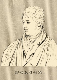 'Porson', (1759- 1808), 1830. Creator: Unknown.