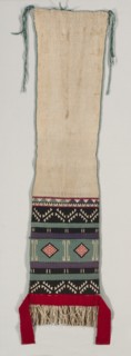 Hopi Brocade style Dance Sash, c. 1880-1900. Creator: Unknown.