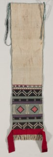 Hopi Brocade style Dance Sash, c. 1880-1900. Creator: Unknown.