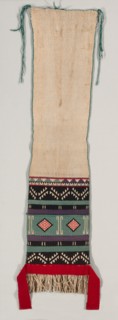 Hopi Brocade style Dance Sash, c. 1880-1900. Creator: Unknown.