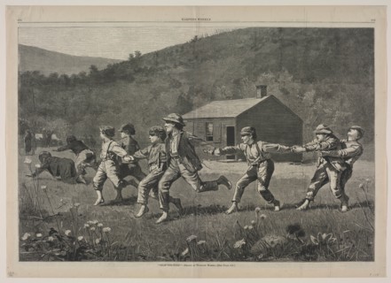Snap-the-Whip, 1873. Creator: Winslow Homer (American, 1836-1910).