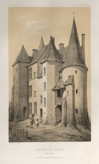 ...Pl. 45 Château De Chassy (Saône et Loire), 1860. Creator: Victor Petit (French, 1817-1874).