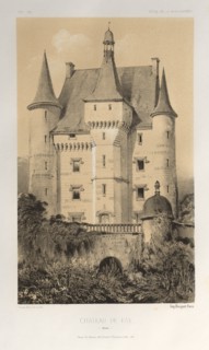 ...Pl. 52, Château De Fay (Maine), 1860. Creator: Victor Petit (French, 1817-1874).