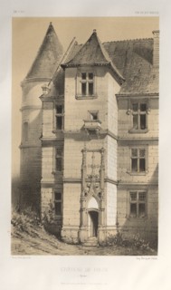 ...Pl. 62, Château De Folin (Yonne), 1860. Creator: Victor Petit (French, 1817-1874).