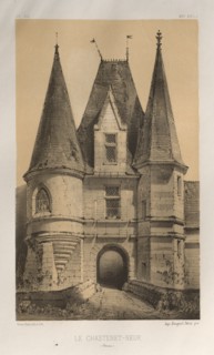 ...Pl. 65, Le ChasteLet-Neuf (Corrèze), 1860. Creator: Victor Petit (French, 1817-1874).