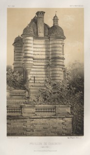 ...Pl. 76, Pavillon De Chaumont (Saône et Loire), 1860. Creator: Victor Petit (French, 1817-1874).