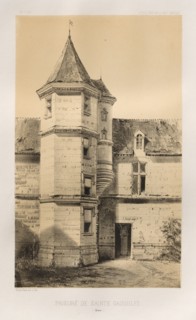 ...Pl. 87, Prieuré de Sainte Gaudulfe (Eure), 1860. Creator: Victor Petit (French, 1817-1874).