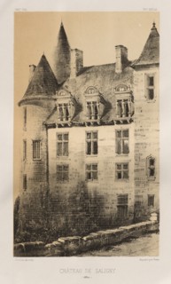 ...Pl.100, Château de Saligny (Alliers), 1860. Creator: Victor Petit (French, 1817-1874).
