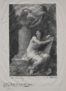 À Berlioz. Creator: Henri Fantin-Latour (French, 1836-1904).