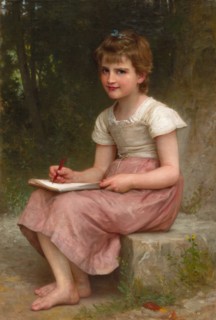 A Calling, 1896. Creator: William Adolphe Bouguereau (French, 1825-1905).