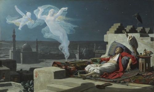 A Eunuch's Dream, 1874. Creator: Jean Lecomte du Nouÿ (French, 1842-1923).