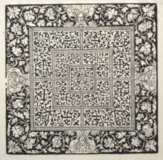 A gaming board. Creator: Peter Flötner (German, 1485-1546).