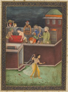 A House Burgled at Night, c. 1700. Creator: Unknown.
