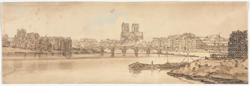 A Selection of Twenty of the Most Picturesque Views in Paris?, 1802. Creator: Thomas Girtin (British, 1775-1802).