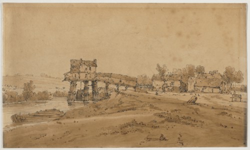 A Selection of Twenty of the Most Picturesque Views in Paris?, 1802. Creator: Thomas Girtin (British, 1775-1802).