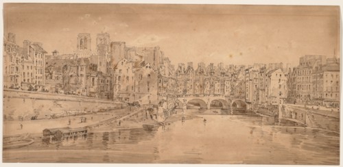 A Selection of Twenty of the Most Picturesque Views in Paris?, 1802. Creator: Thomas Girtin (British, 1775-1802).