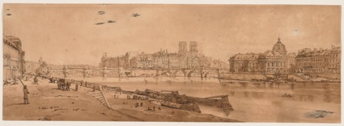 A Selection of Twenty of the Most Picturesque Views in Paris?, 1802. Creator: Thomas Girtin (British, 1775-1802).