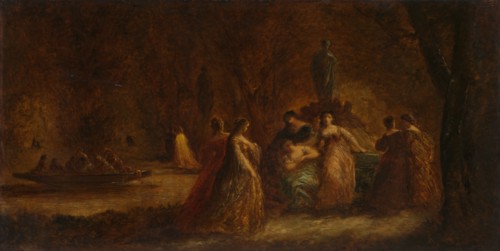 A Woodland Fête, c. 1853-1857 or c. 1862. Creator: Adolphe Monticelli (French, 1824-1886).