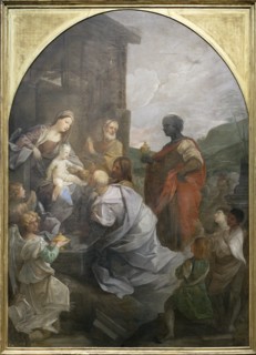 Adoration of the Magi, 1642. Creator: Guido Reni (Italian, 1575-1642).