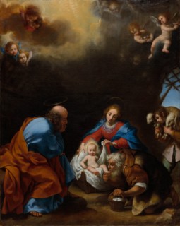 Adoration of the Shepherds, c. 1670. Creator: Carlo Dolci (Italian, 1616-1687).