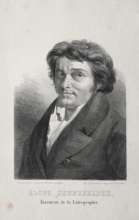 Aloys Senefelder. Creator: Lorenzo II Quaglio (German, 1793-1869).