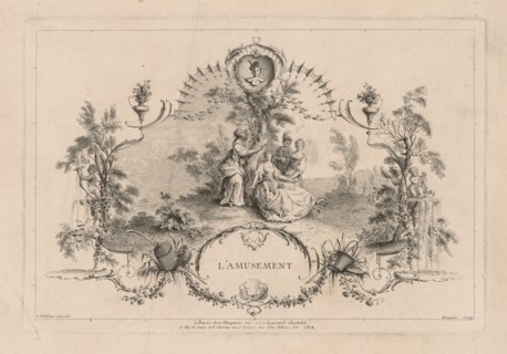 Amusement, Arabesque. Creator: Gabriel Huquier (French, 1695-1772).