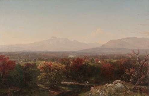 An October Day in the White Mountains, 1854. Creator: John Frederick Kensett (American, 1816-1872).
