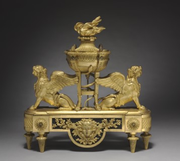 Andiron (Chenet), c. 1785. Creator: Unknown.