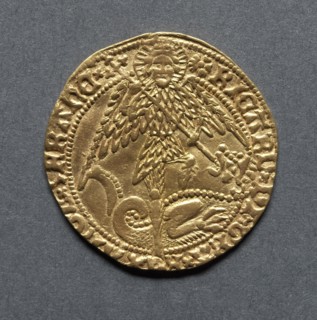 Angel (reverse), 1483-1485. Creator: Unknown.