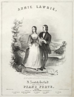 Annie Laurie - Sheet Music Cover. Creator: Winslow Homer (American, 1836-1910).