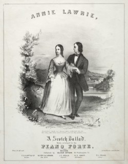 Annie Lawrie - Sheet Music Cover. Creator: Winslow Homer (American, 1836-1910).