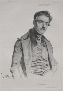 Antoine-Louis Barye. Creator: Jean Francois Gigoux (French, 1806-1894).