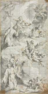 Apotheosis of the Virgin, 1600s. Creator: Unknown.