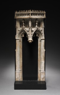 Architectural Canopy, c. 1450-1475. Creator: Unknown.