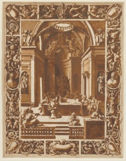 Architectural Conference, c. 1622. Creator: Unknown.