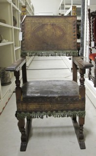 Armchair, 1600s. Creator: Unknown.