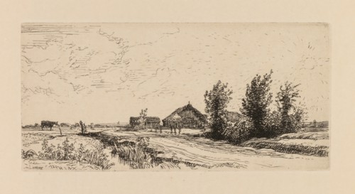 Auguste Lepère: Le petit gardeur de vaches. Creator: Auguste Louis Lepère (French, 1849-1918).
