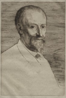 Auguste Poulet-Malassis. Creator: Alphonse Legros (French, 1837-1911).