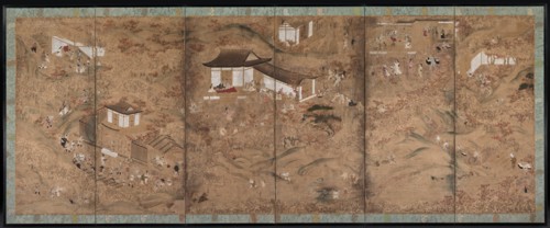 Autumn in the Mountains, 1600s. Creator: Tosa School (Japanese).