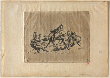 Bacchanal with Children and Donkey. Creator: Jean-Baptiste Carpeaux (French, 1827-1875).
