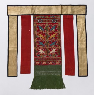 Back Apron for the Royal Ceremonial Robe, late 1800s-early 1900s. Creator: Unknown.