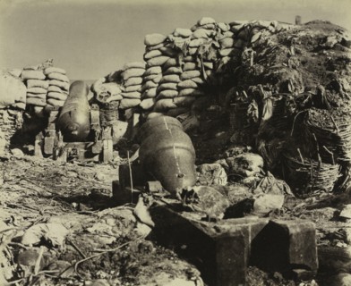 Battery, Malakoff, 1855. Creator: Leon-Eugéne Méhédin (French, 1828-1905); Col. Charles Langlois (French, 1789-1870).