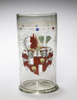 Beaker with Coats-of-Arms, 1607. Creator: Unknown.