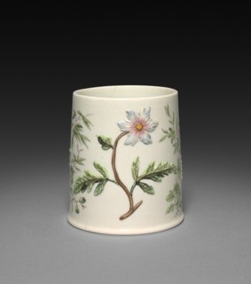 Beaker-Shaped Vessel, c. 1745. Creator: Capo di Monte Factory (Italian).