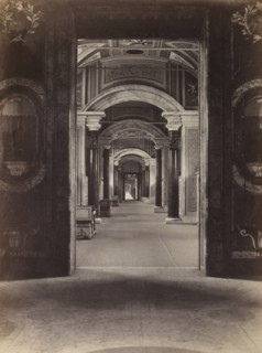 Bibliothèque du Vatican, c. 1860. Creator: Charles Soulier (French, 1840-1875).