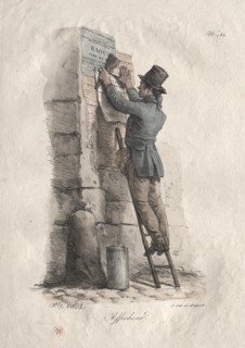 Bill Poster. Creator: Carle Vernet (French, 1758-1836).