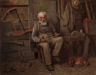 Boat Builder, c. 1904. Creator: John George Brown (American, 1831-1913).